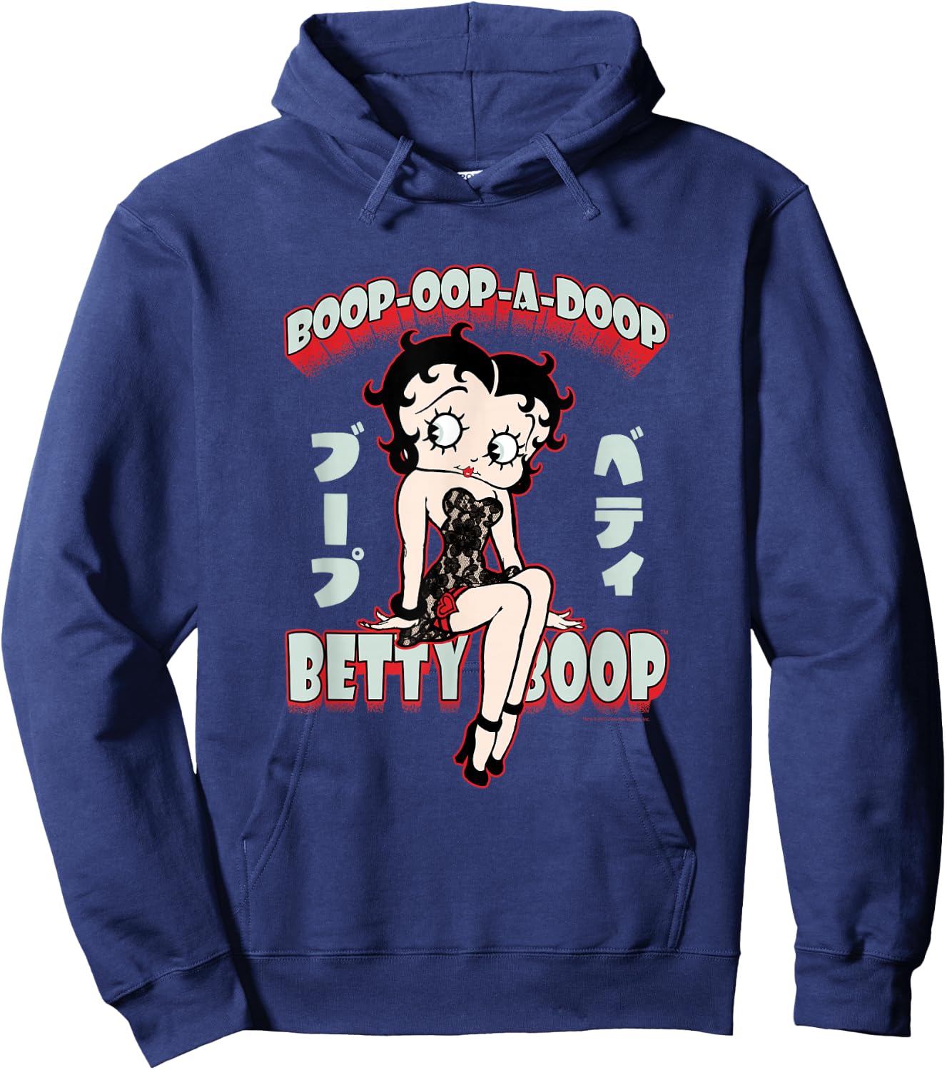 Betty Boop Boop-Oop-A-Doop Hoodie - Hoodie | Navy
