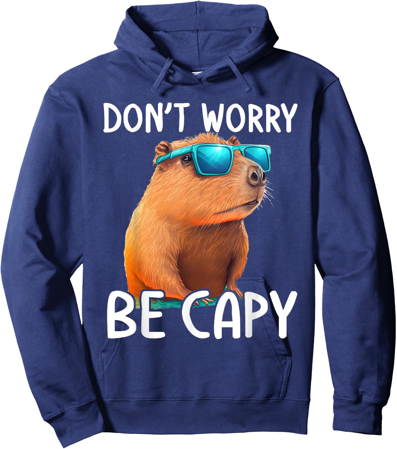 Ok I Pull Up Capybara Shirt Funny Capybara Costume , black Hoodie - Hoodie | Navy