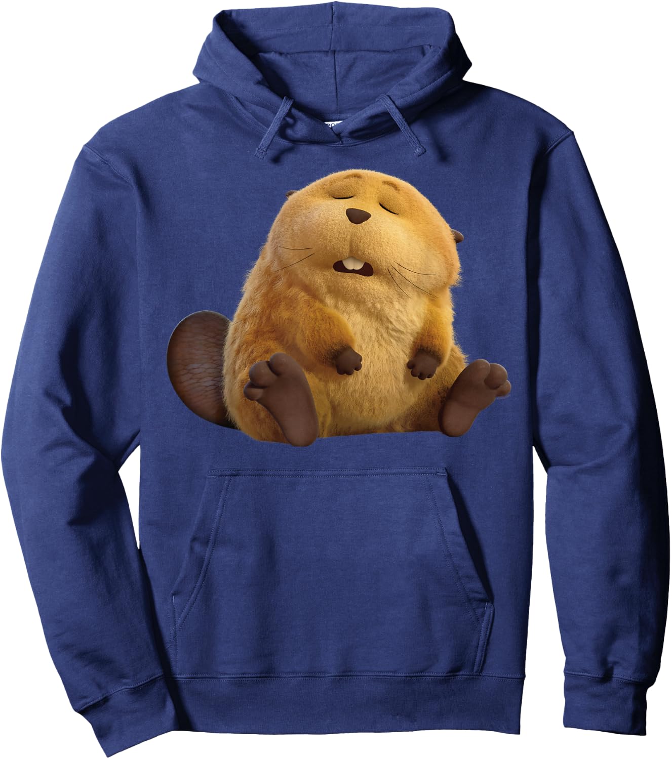 Disney & Pixar's Hoppers Loaf Beaver Big Pose Hoodie - Hoodie | Navy