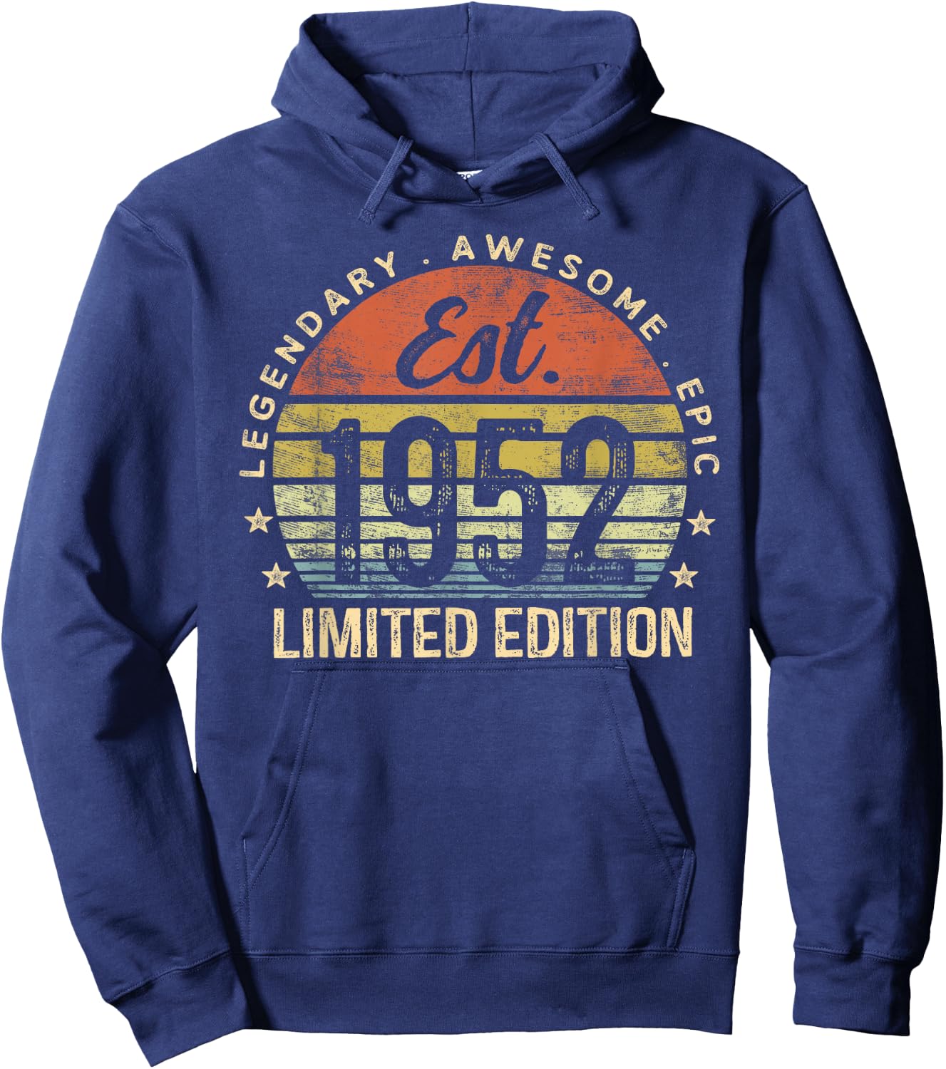 Est 1952 Limited Edition 73rd Birthday Gifts 73 Year Old Hoodie - Hoodie | Navy