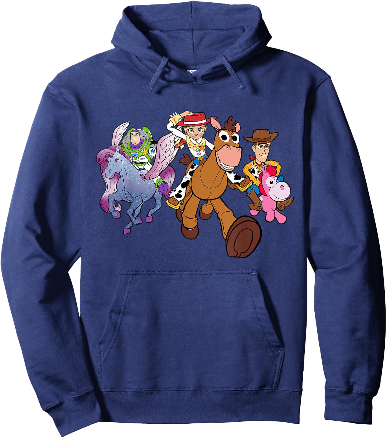 Disney and Pixar's Toy Story 5 Jessie Buzz & Woody Ride Hoodie - Hoodie | Navy