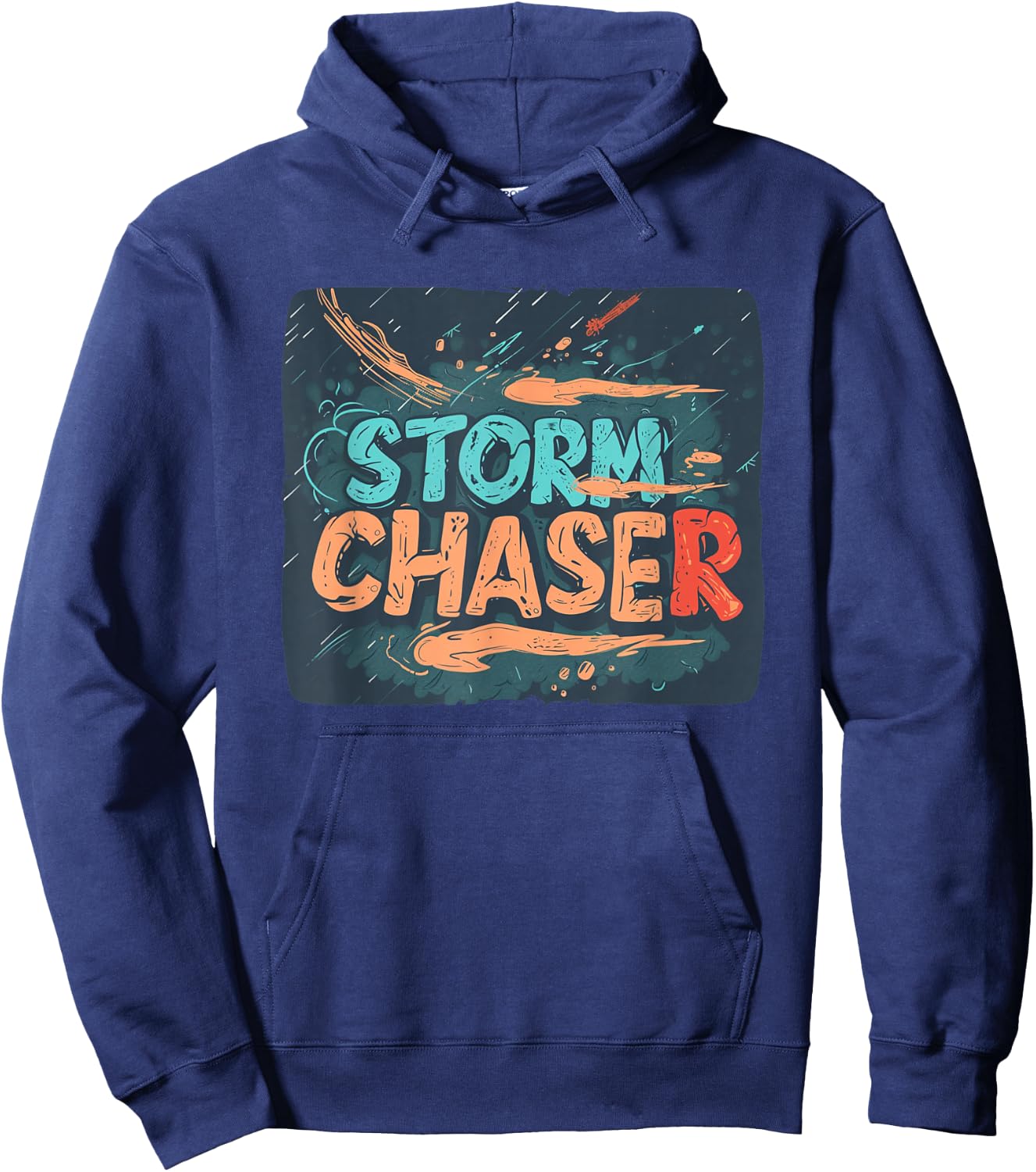 Multicolor Storm Chaser Costume for Adults and Kids Hoodie - Hoodie | Navy