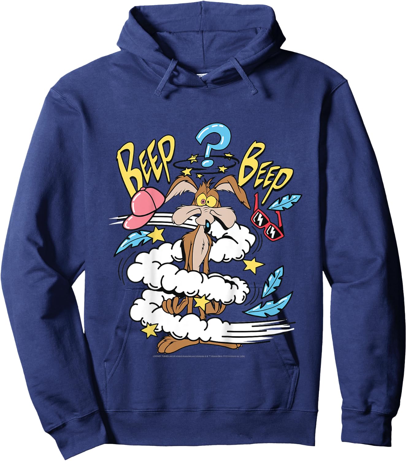 Kids Looney Tunes Coyote Daze Camiseta Hoodie - Hoodie | Navy