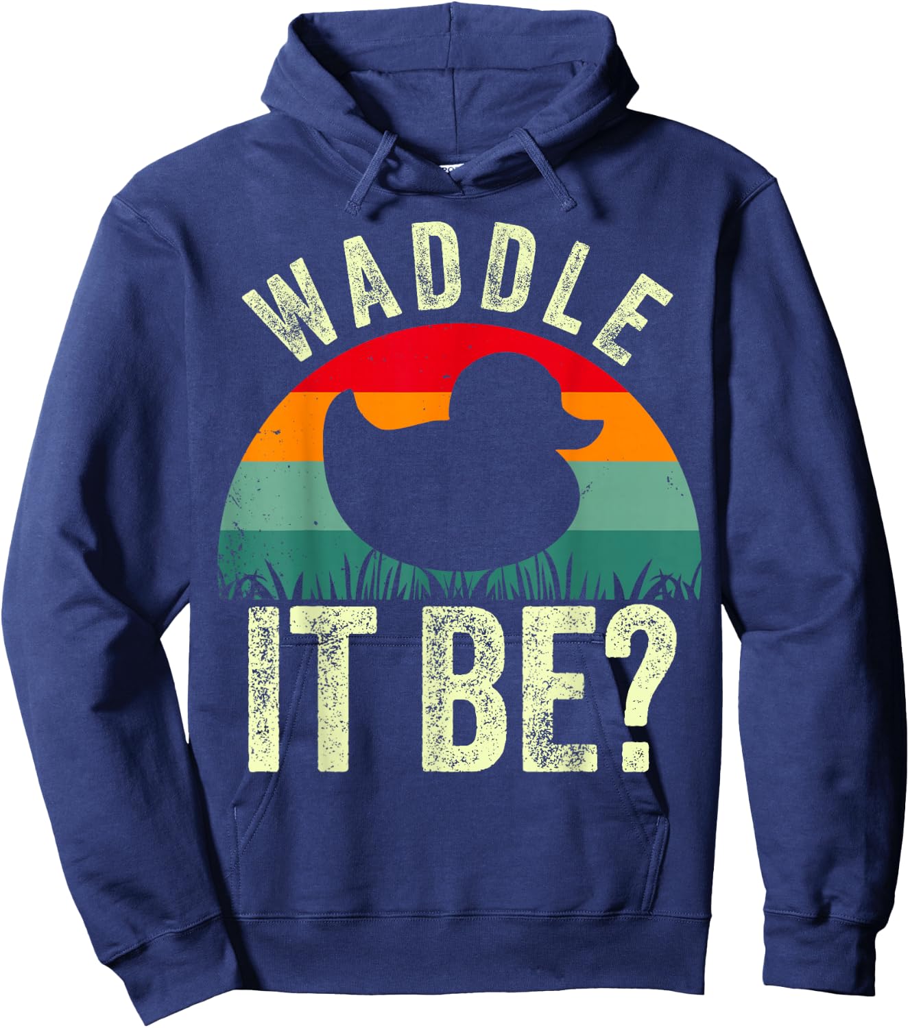 T-Shirt Hoodie - Hoodie | Navy