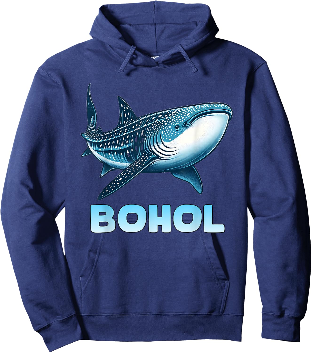 Whale Shark from the Philippines Hoodie - Hoodie | Navy