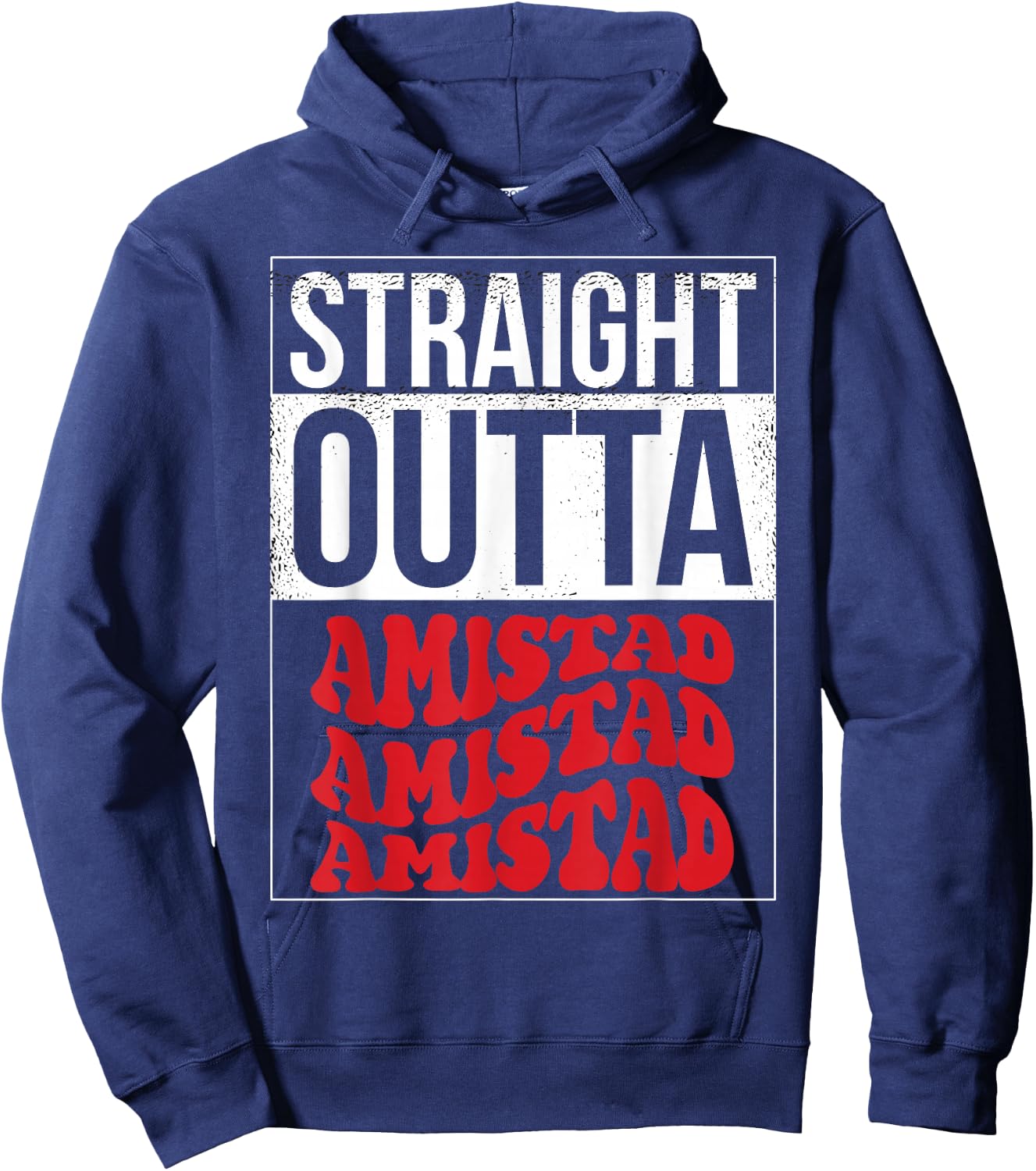 Amistad House Of Friendship RCA Friendly School Spirit Hoodie - Hoodie | Navy