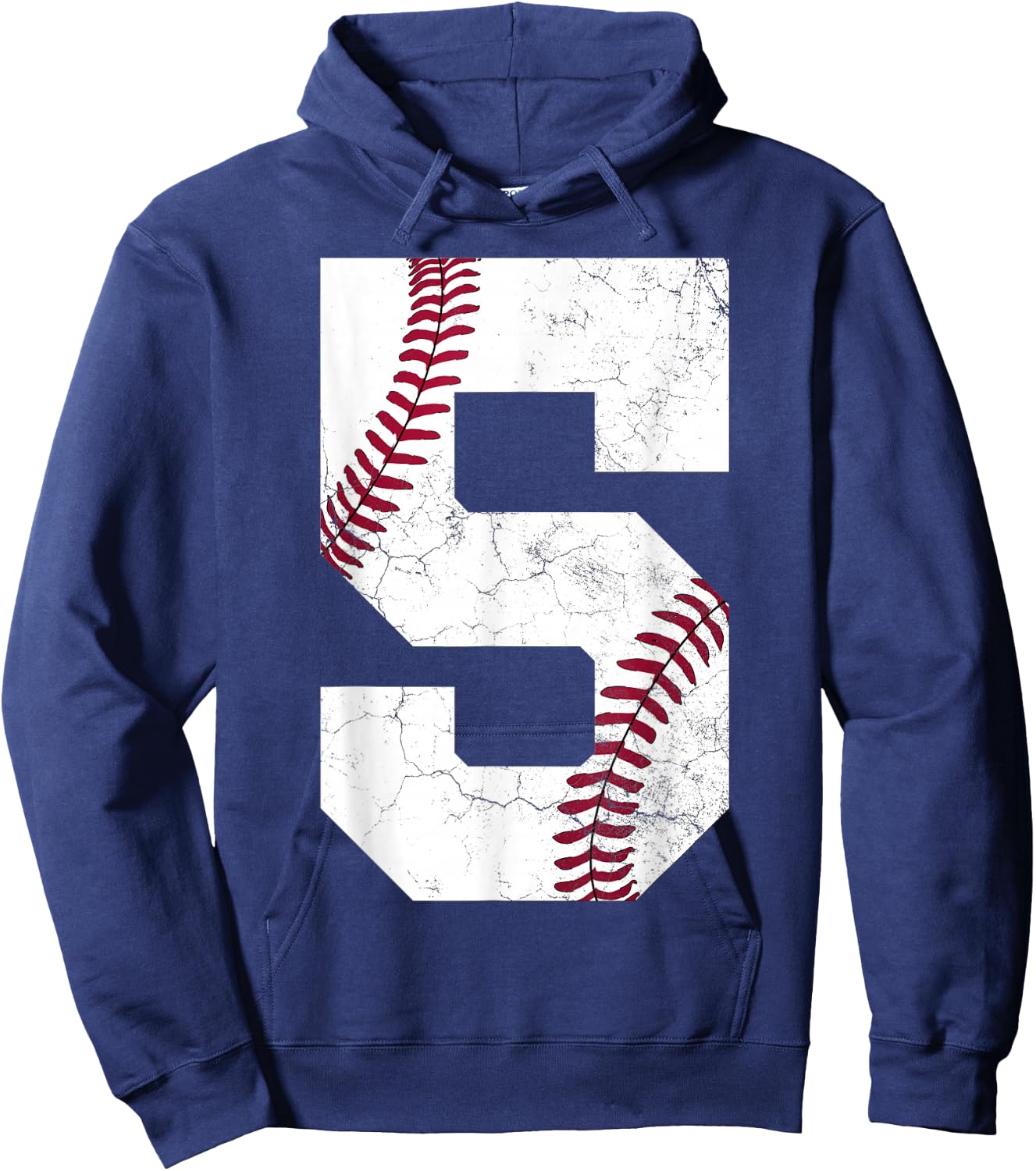 5th Birthday Gift Baseball Shirt Boys Kids Five 5 2020 Hoodie - Hoodie | Navy