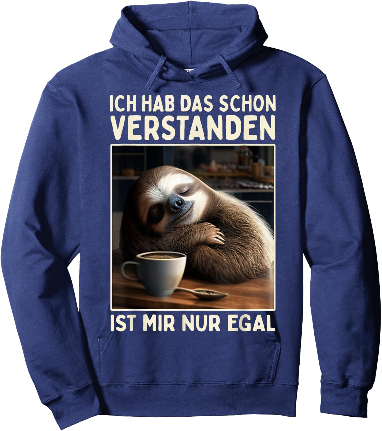 Hab Das Schon Verstanden Ist Mir Nur Egal Süßes Slotier , black Hoodie - Hoodie | Navy