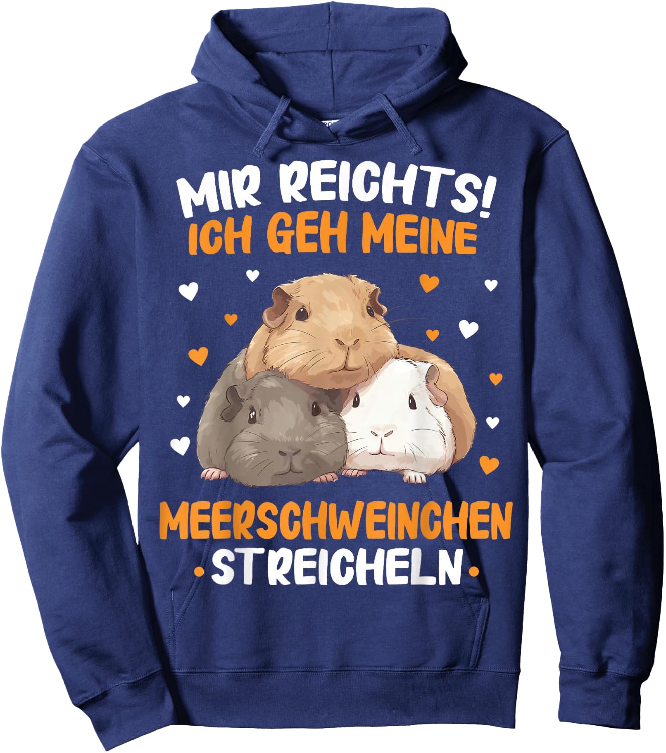 Guinea Pigs Mir reichts Guinea Pigs Stroke , black Hoodie - Hoodie | Navy