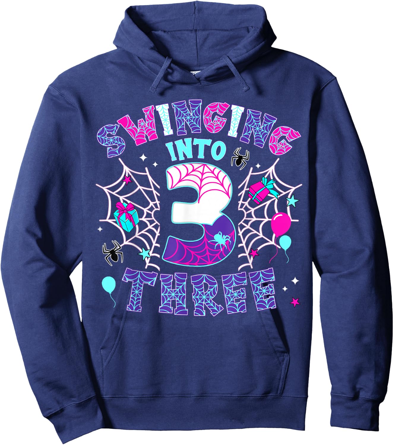 3 Year Old Girl Hoodie - Hoodie | Navy