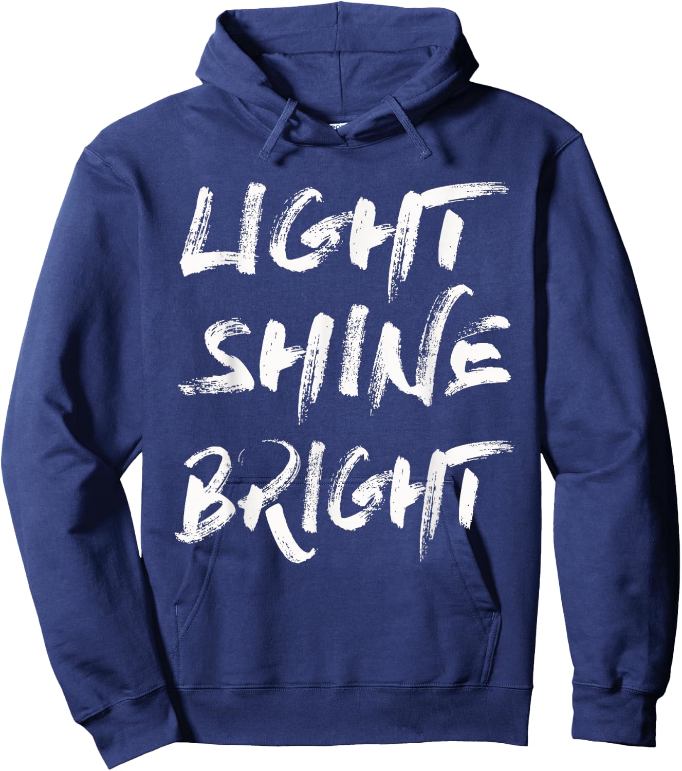 Light Shine Bright Shirt Hoodie - Hoodie | Navy