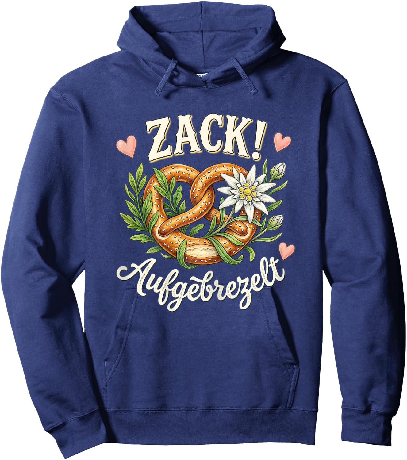 Ersatz Dirndl Shirt lustig Trachtenshirt Damen Trachten Hoodie - Hoodie | Navy