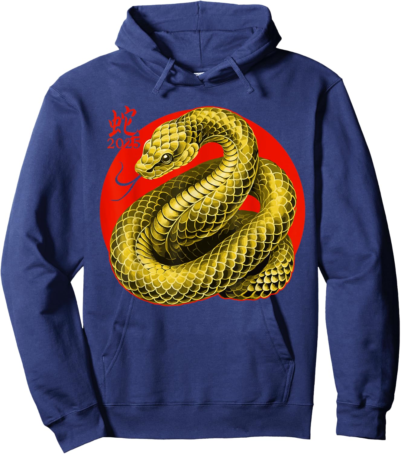 Year of the Snake 2025 Chinese New Year Hoodie - Hoodie | Navy