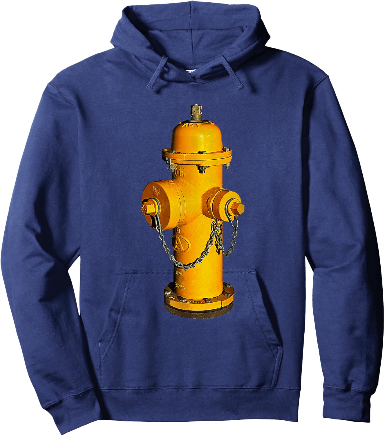 Fire Hydrant Fire Fireman Fighter Hoodie - Hoodie | Navy