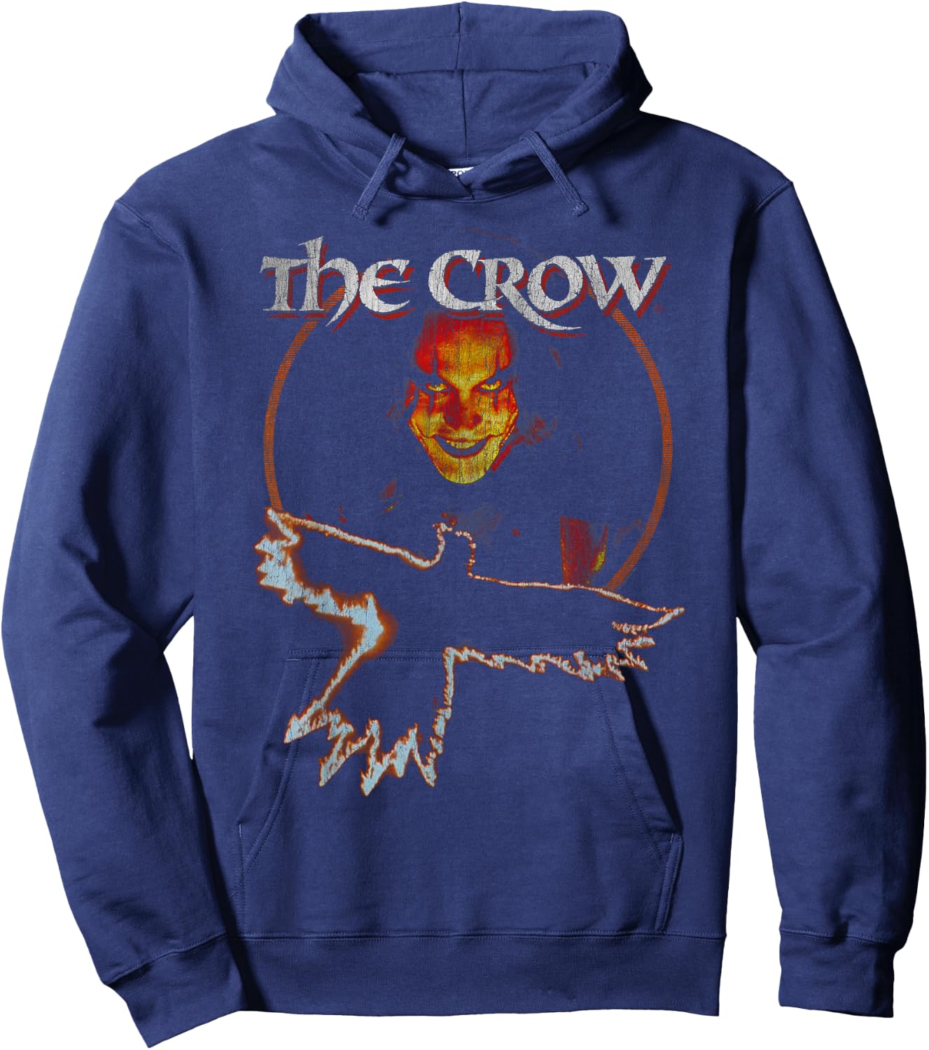 The Crow - Fire It Up , Black, S Hoodie - Hoodie | Navy