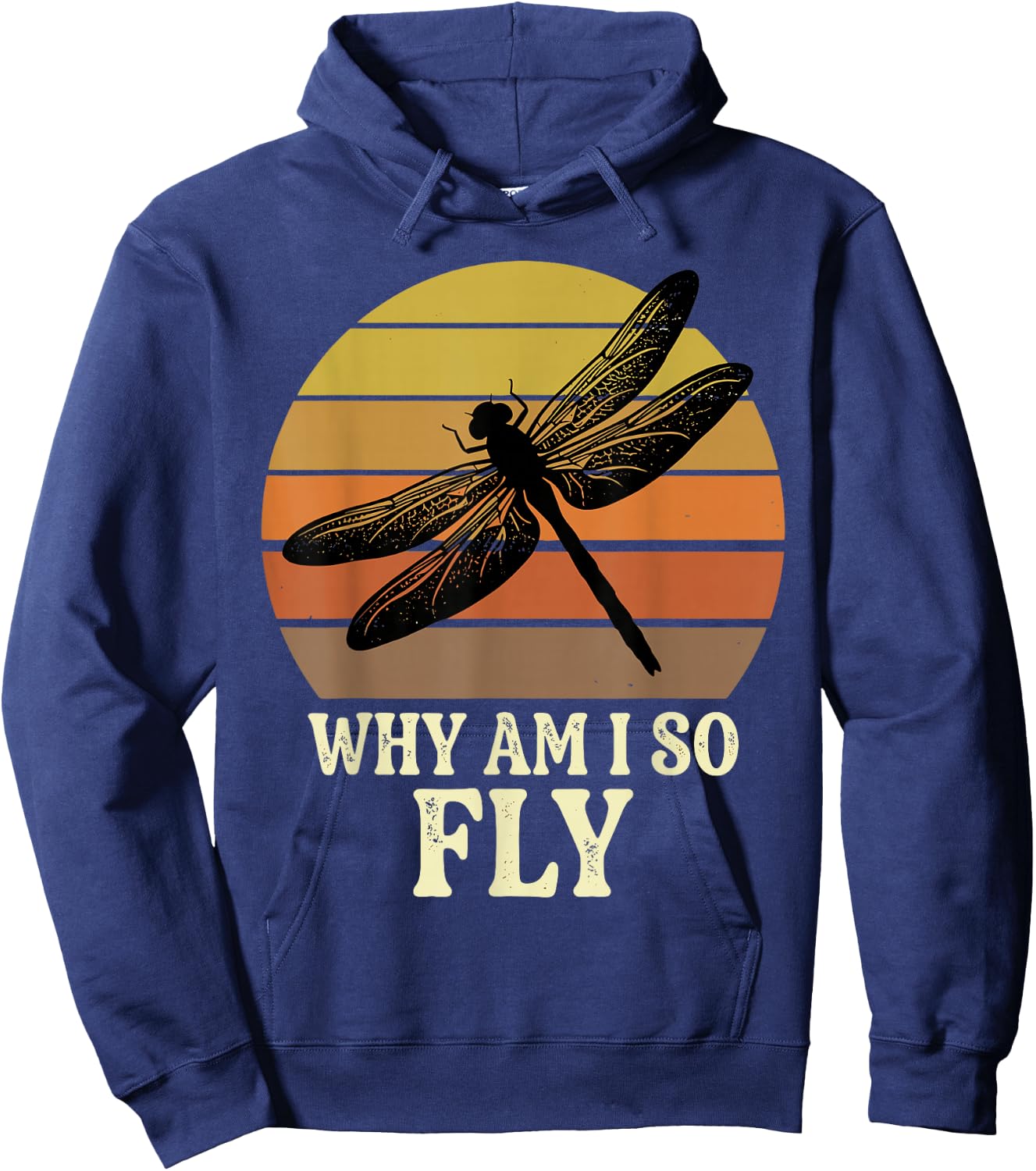 T-Shirt Hoodie - Hoodie | Navy