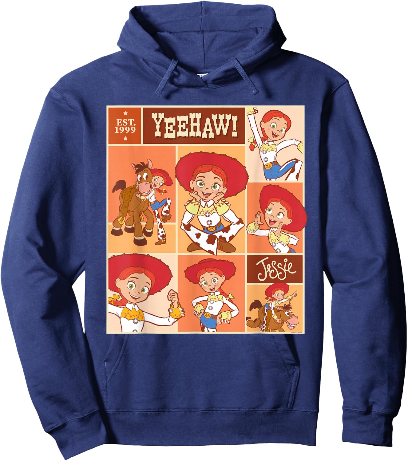 Disney and Pixar's Toy Story Jessie & Bullseye Signature Hoodie - Hoodie | Navy