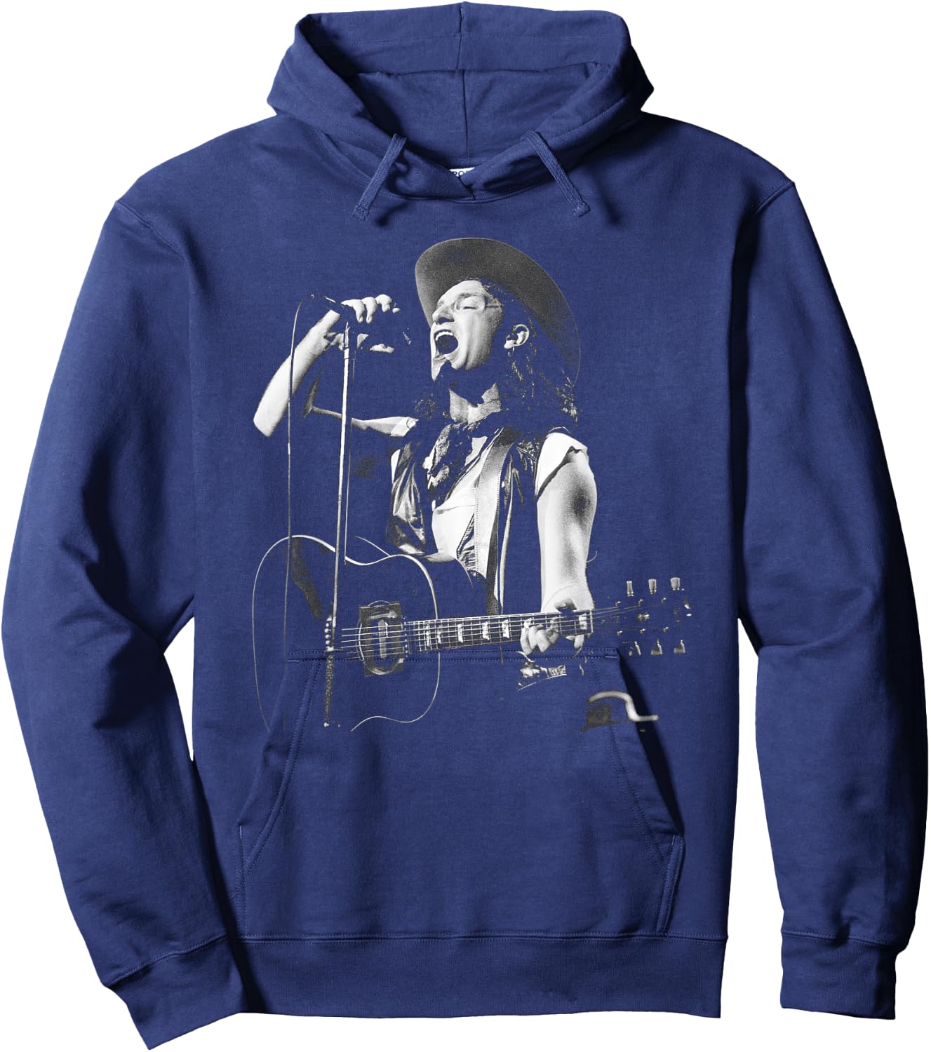 U2 Bono singt live im Birmingham NEC 1987 Hoodie - Hoodie | Navy