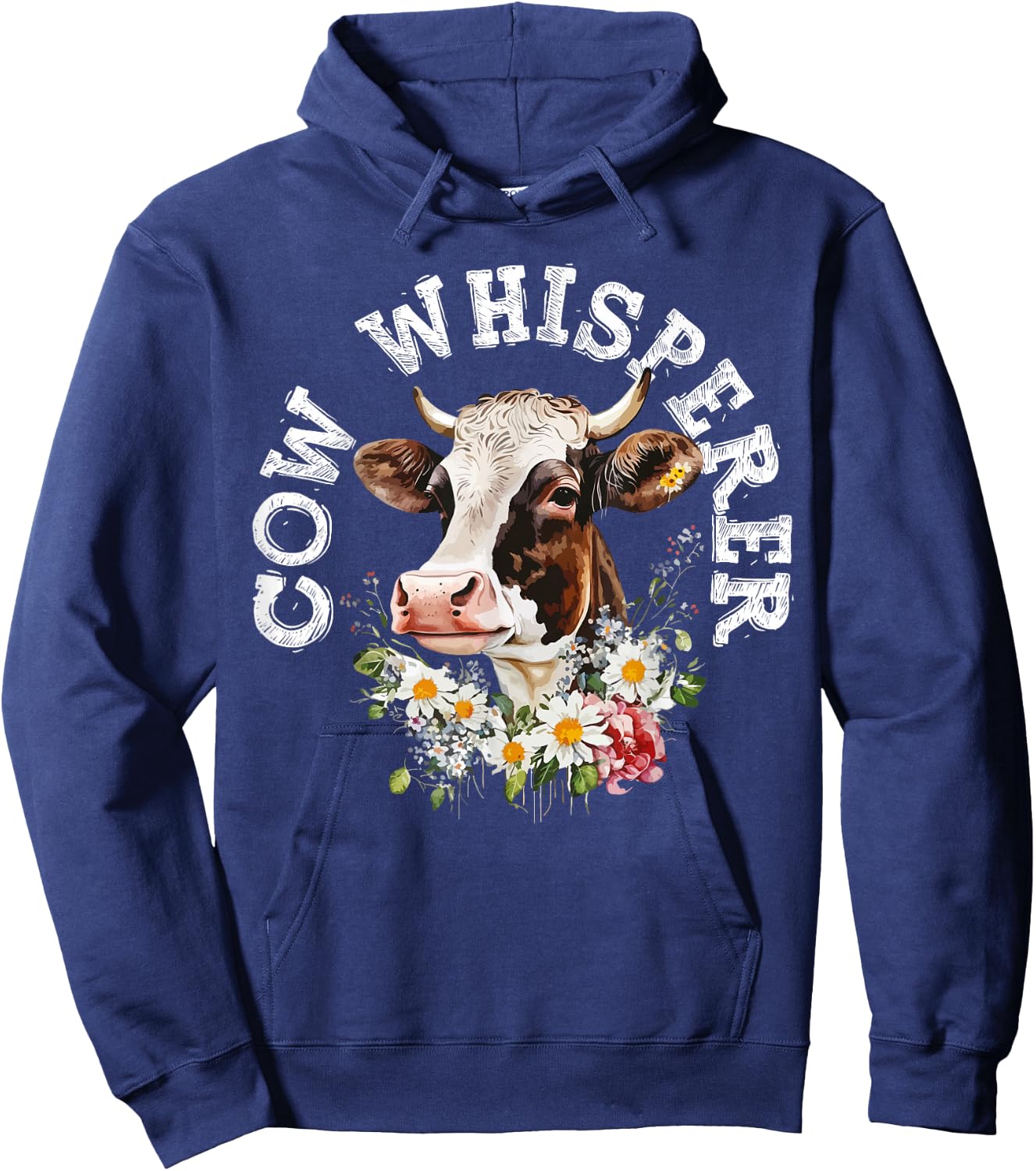Show Cattle Show Steer Show Heifer Livestock Cow Show Hoodie - Hoodie | Navy