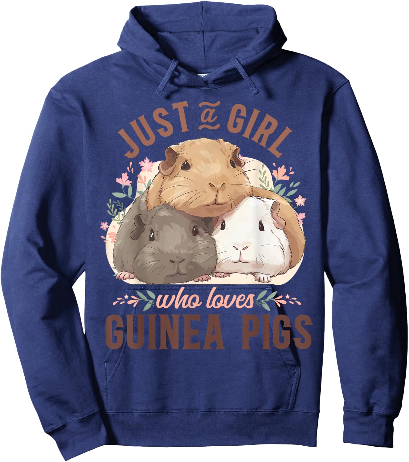 Guinea Pig Just A Girl Who Loves Guinea Pigs Hoodie - Hoodie | Navy