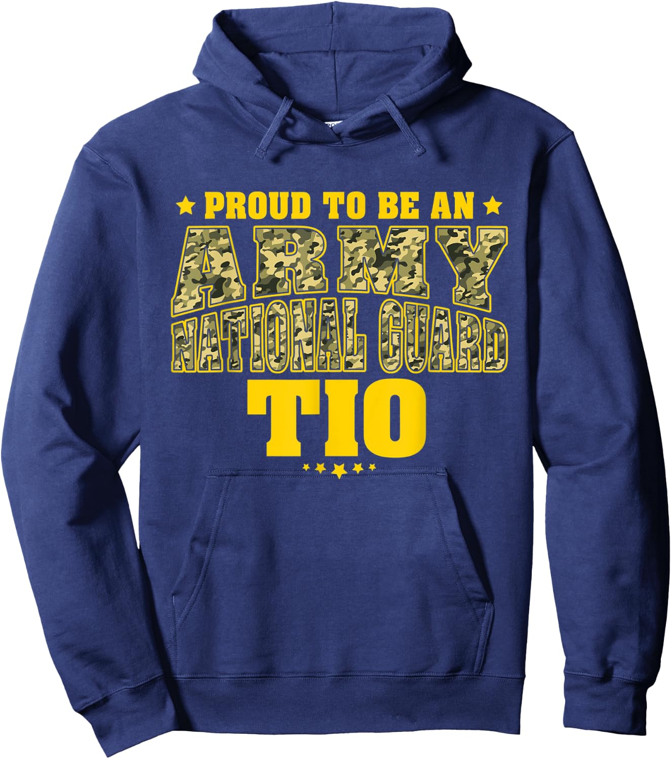 Proud To Be An Army National Guard Tio Camo Military Uncle Hoodie - Hoodie | Navy