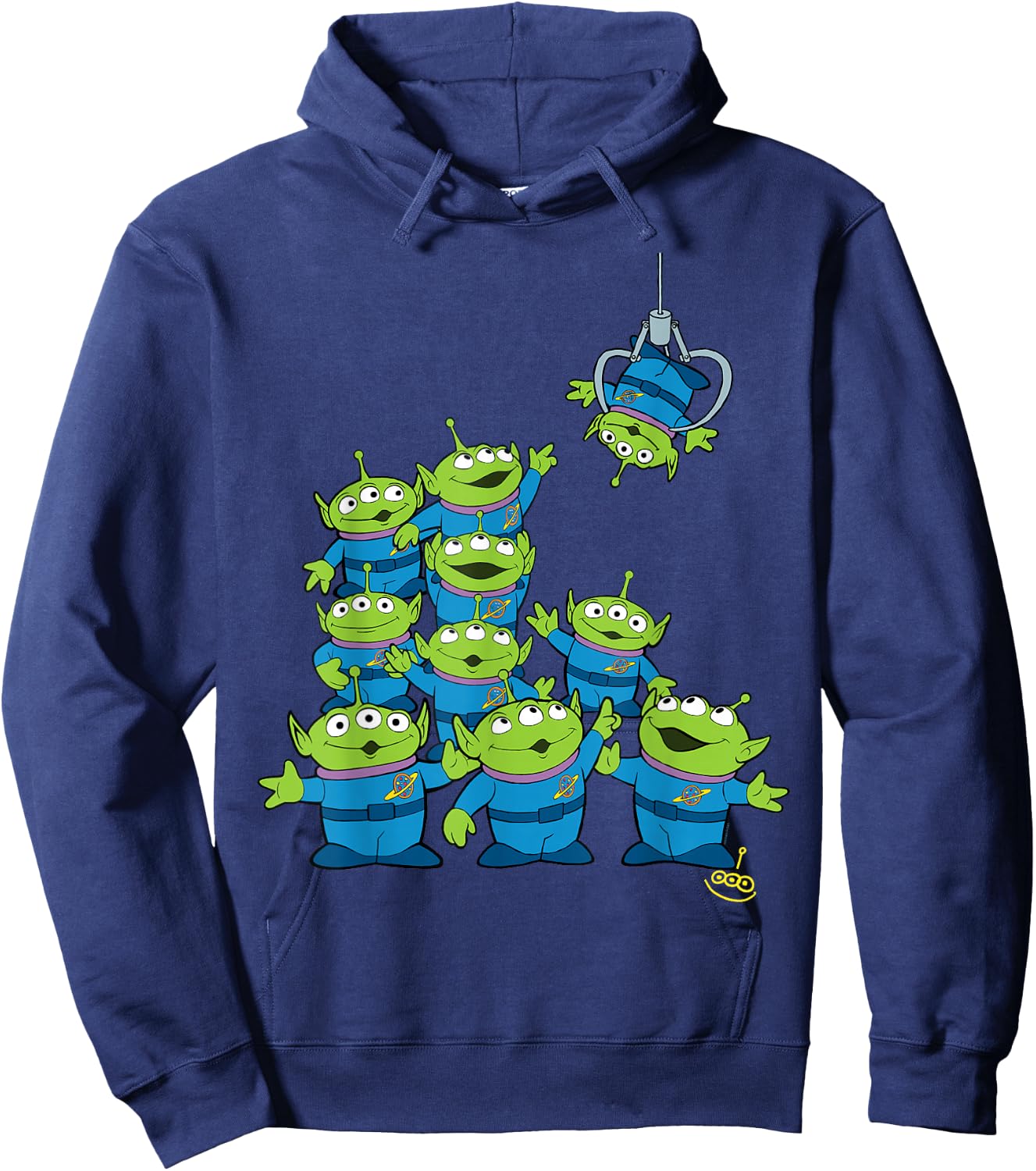 Disney and Pixar's Toy Story Aliens & The Claw Signature Hoodie - Hoodie | Navy
