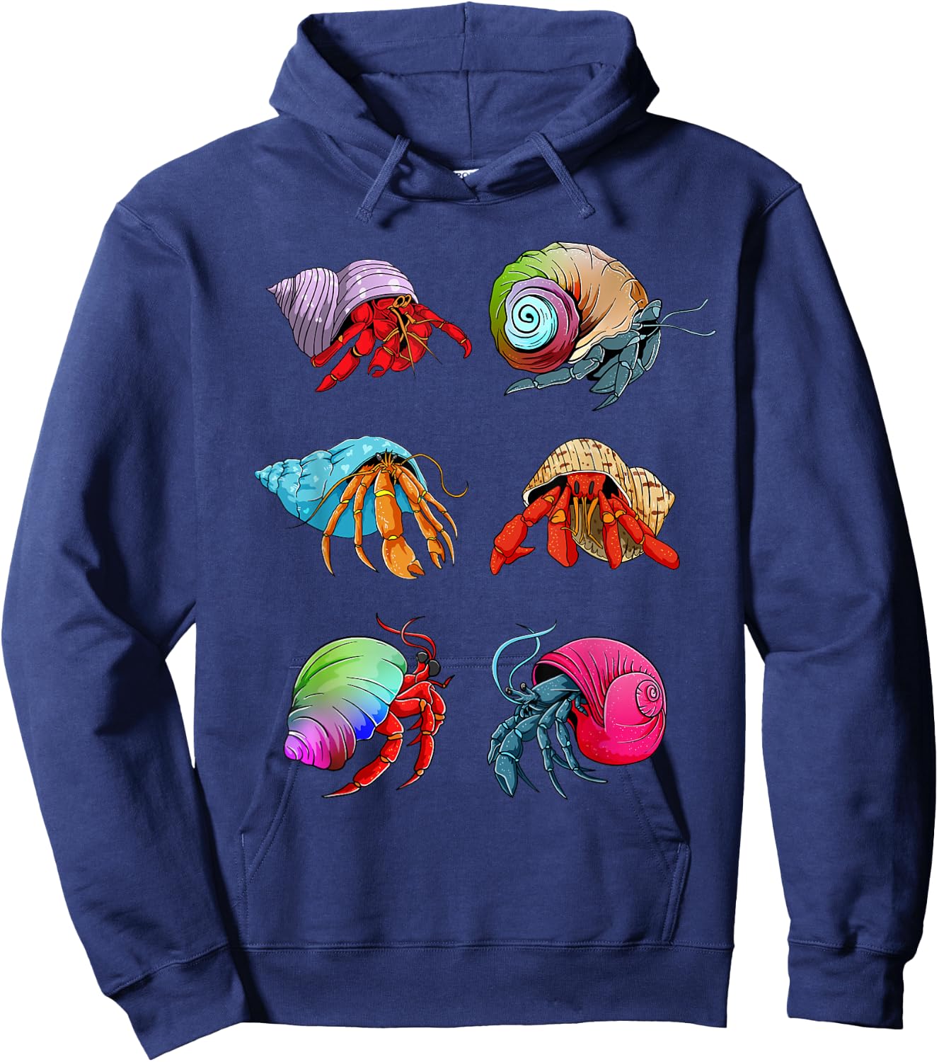 Hermit Crab Design for Hermit Crab Lovers Hoodie - Hoodie | Navy