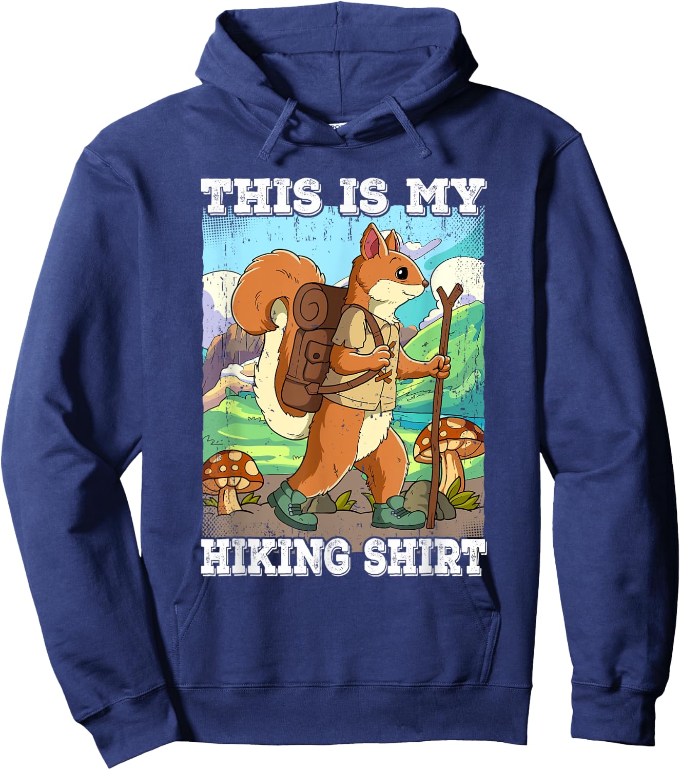 This Is My Hiking Hoodie - Hoodie | Navy