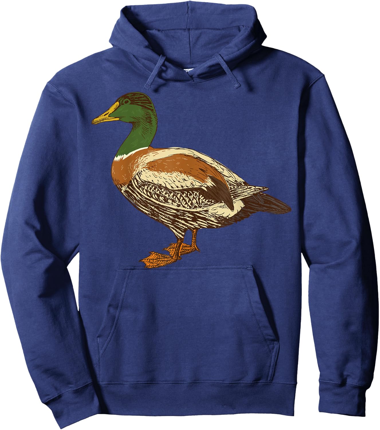 Mallard Duck Cute I Love Waterfowl Gift Hoodie - Hoodie | Navy