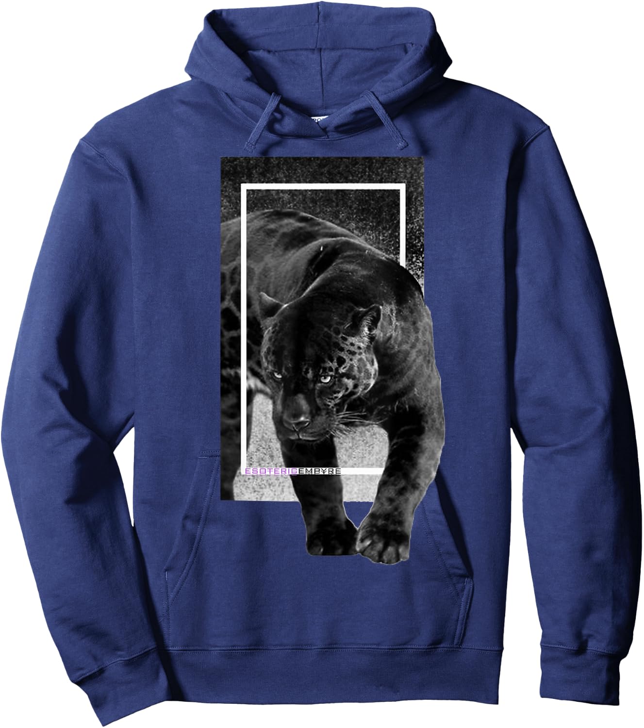 Black Panther Geometric Hoodie - Hoodie | Navy