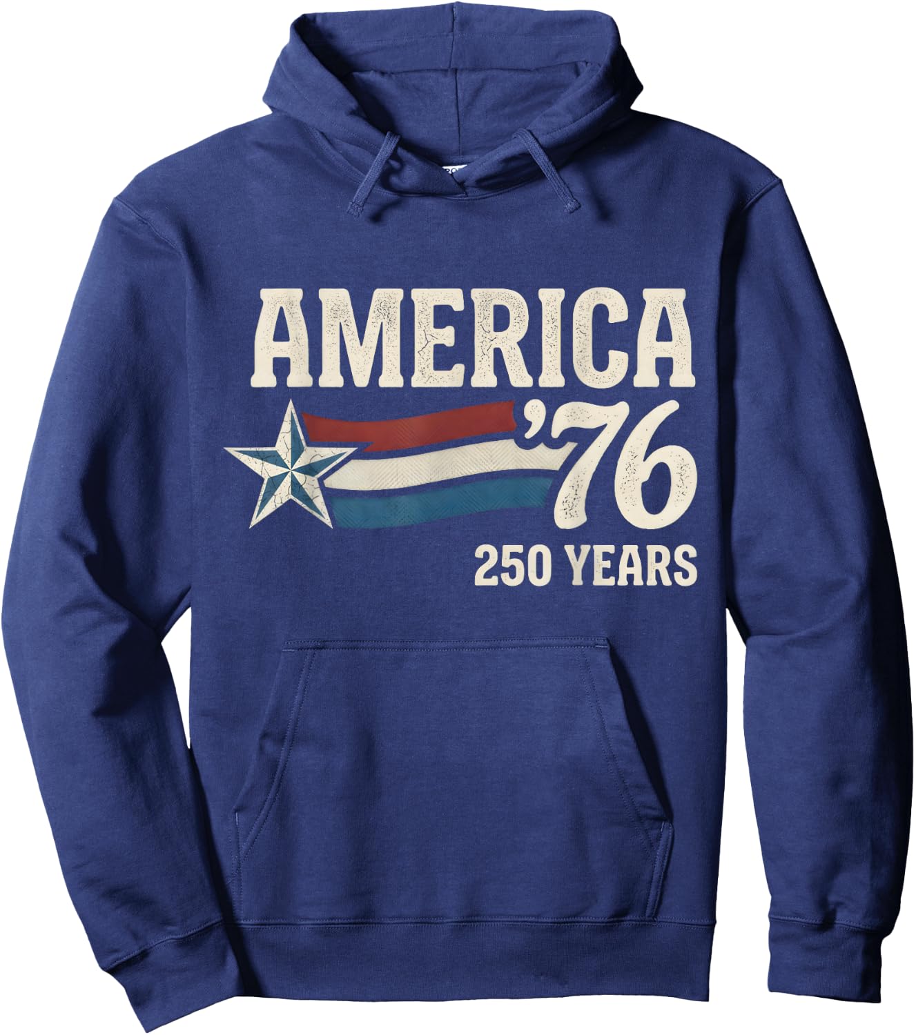 4th July Independence Day 250 Years American 1776 2026 250th Hoodie - Hoodie | Navy