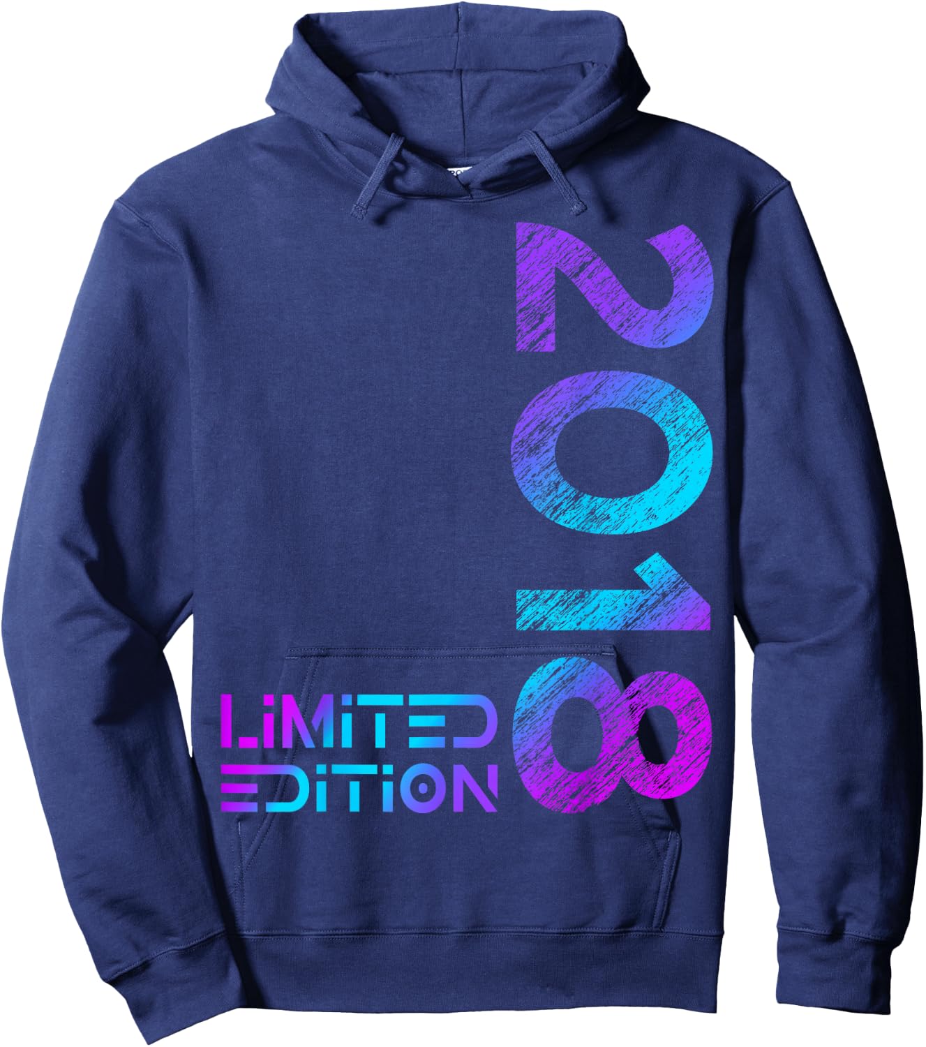 Limited Edition Jahrgang 2018 Junge Mädchen 8. Geburtstag Hoodie - Hoodie | Navy