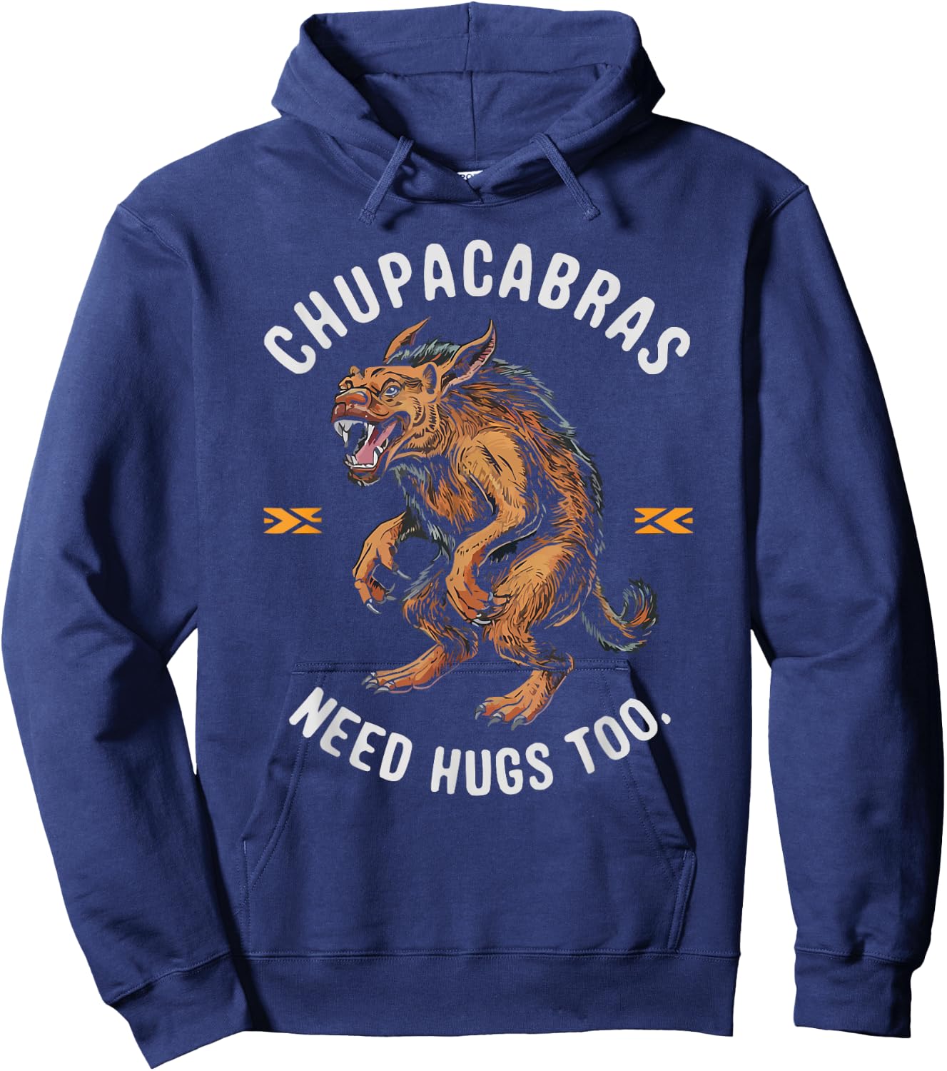 Chupacabra Legendary Creature Mythical Beast Cryptozoology Hoodie - Hoodie | Navy