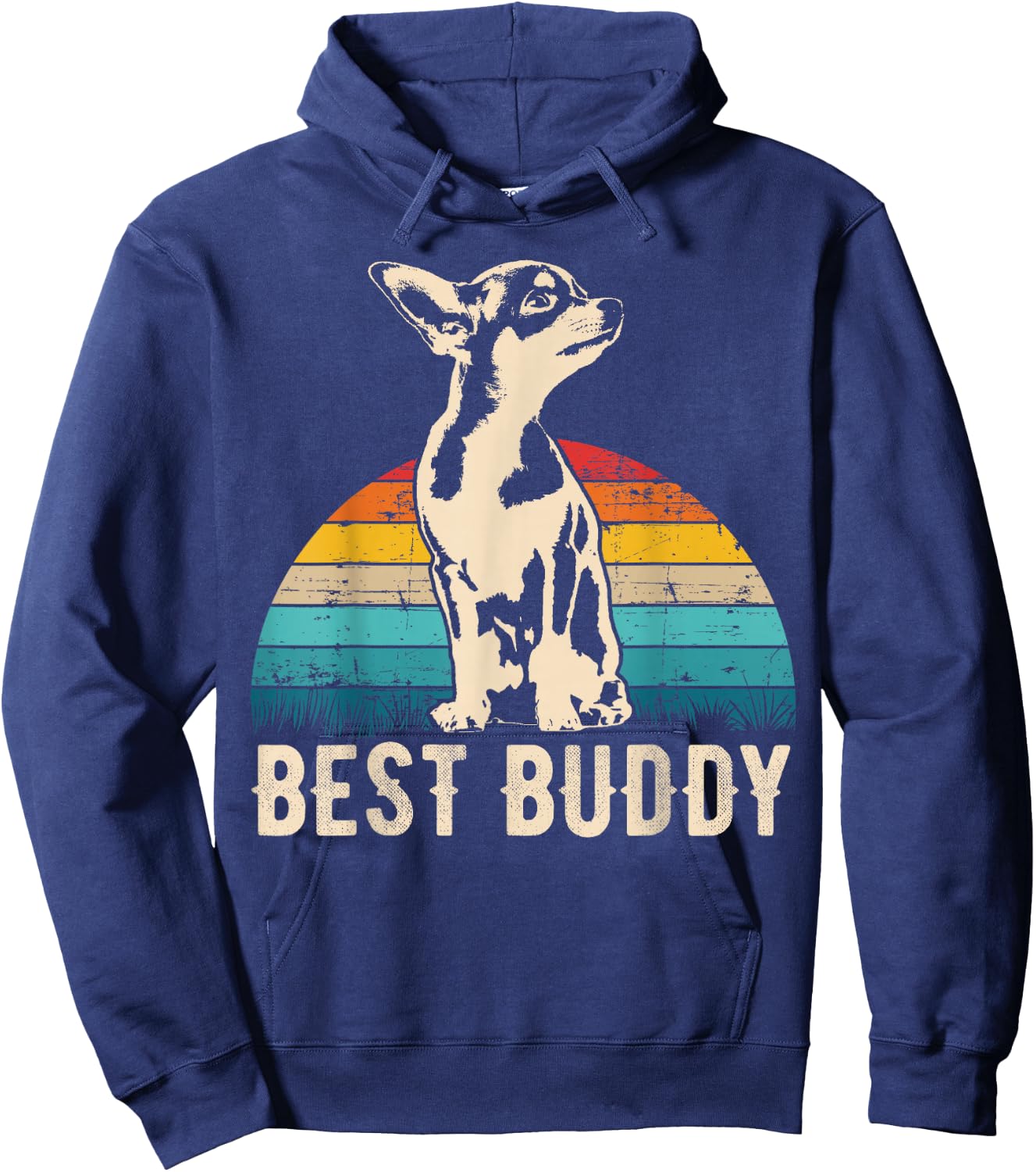 Chihuahua Chihuahueno Dog Hoodie - Hoodie | Navy