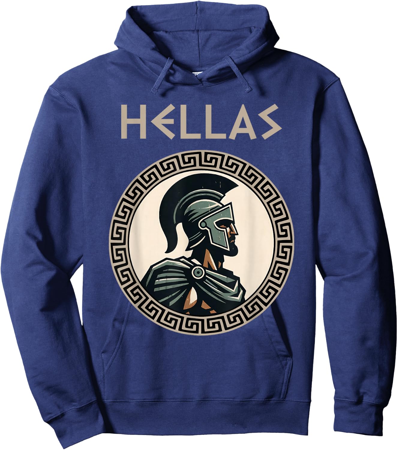 Hellas, griechischer Hoplit, Geschichte des antiken Hoodie - Hoodie | Navy