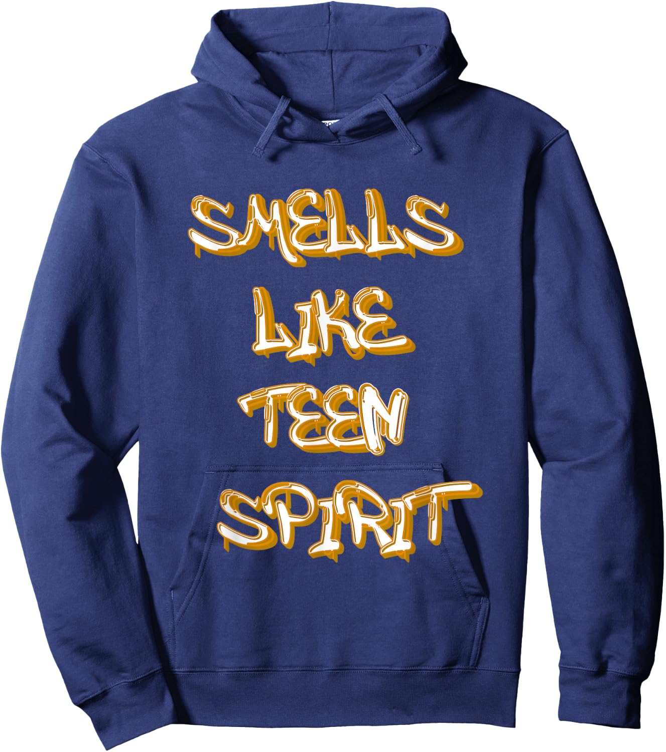 Smells Like Teen Spirit – Iconic & Grunge-Inspired Hoodie - Hoodie | Navy