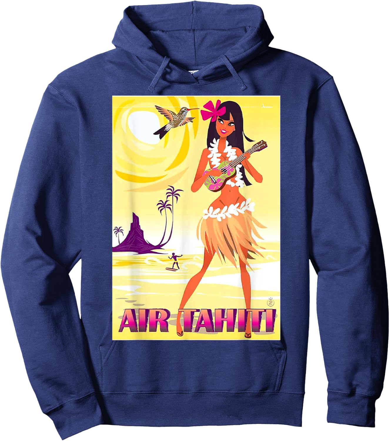 Air Tahiti Hoodie - Hoodie | Navy