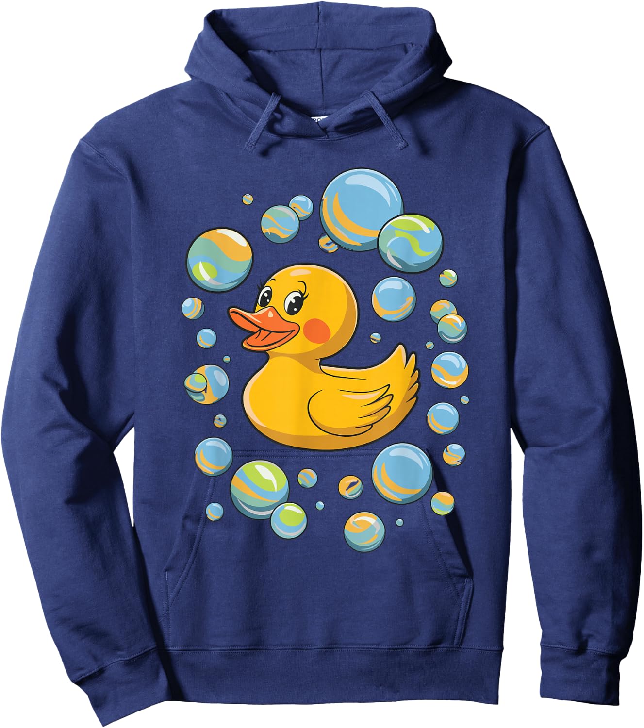 Rubber Duck Bubbles Hoodie - Hoodie | Navy