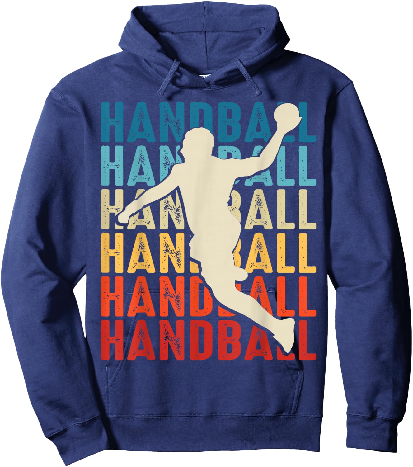 Handball Player Handball France Child Boy Funny Hoodie - Hoodie | Navy