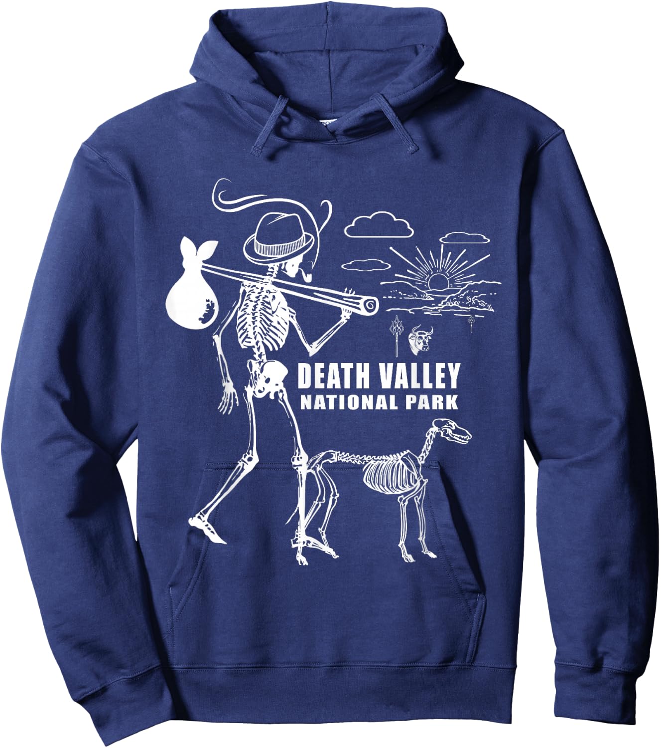 California Death Valley National Park Hoodie - Hoodie | Navy