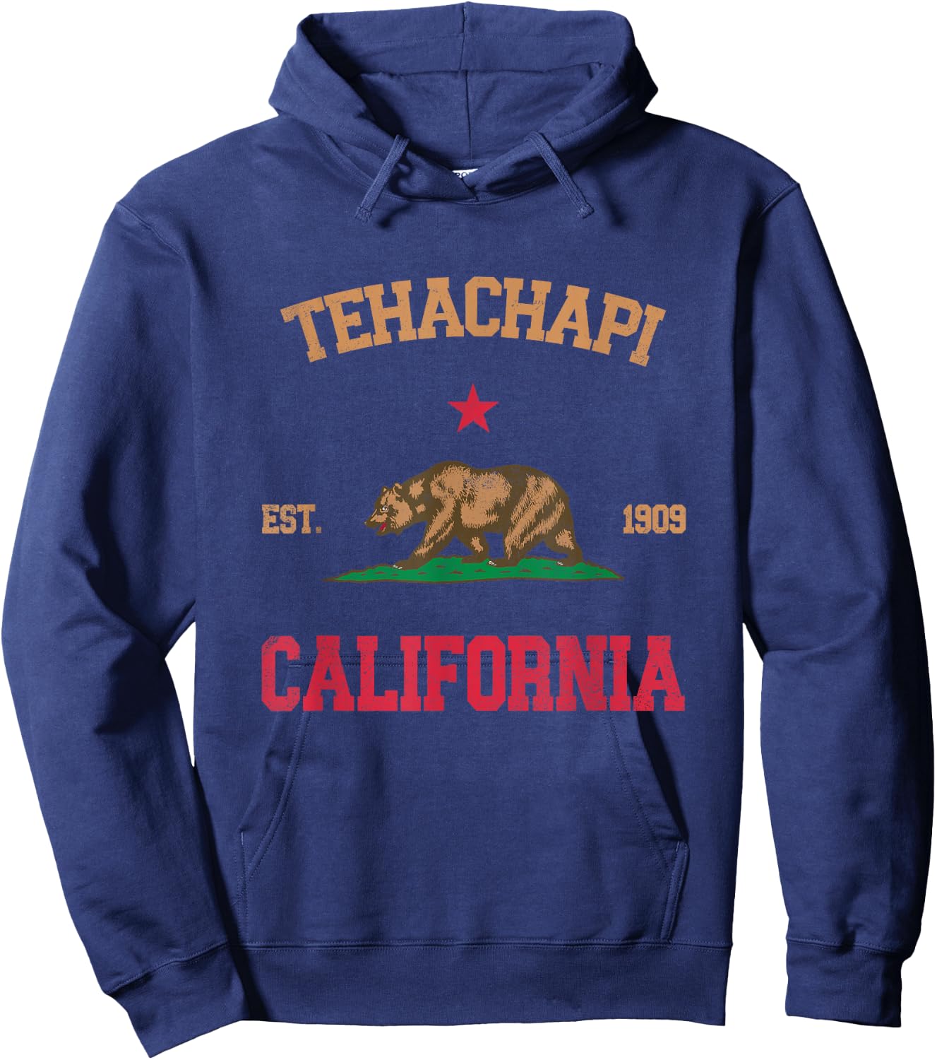Tehachapi California Hoodie - Hoodie | Navy