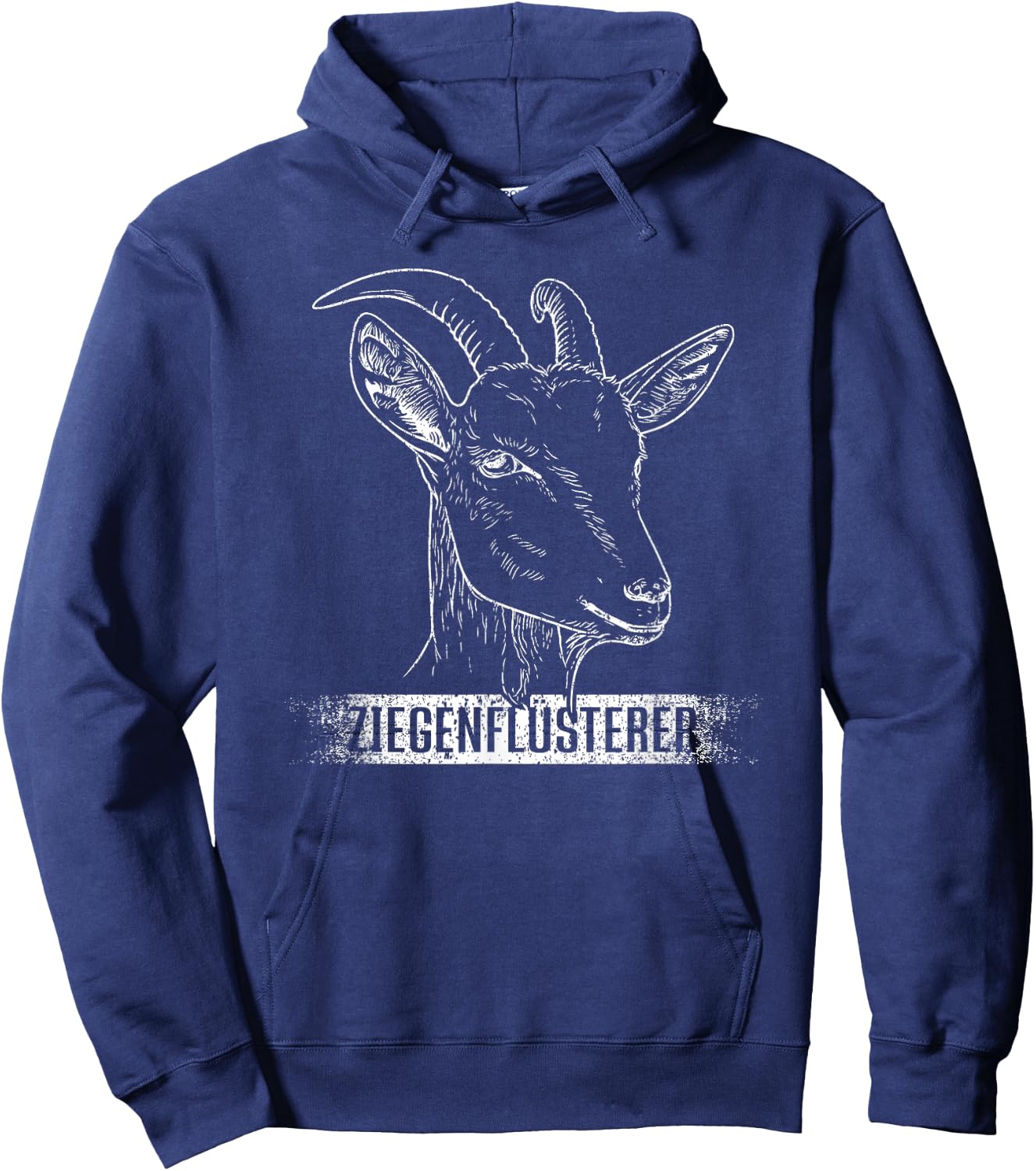 Ziegenflüsterer | Ziegen Flüsterer Lustiges Ziegen Landwirt Hoodie - Hoodie | Navy