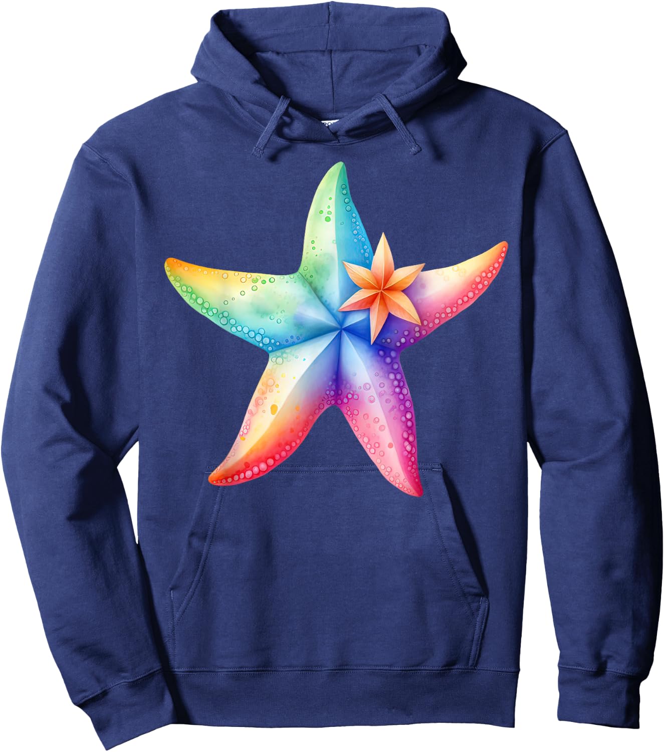 Starfish Costume Adult Women Children Starfish Hoodie - Hoodie | Navy