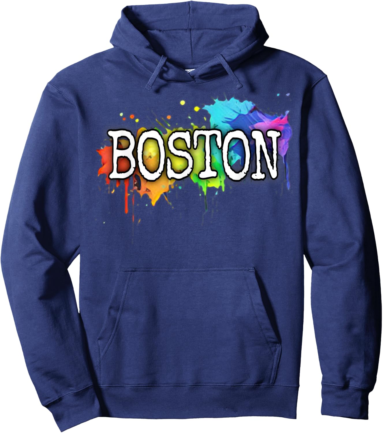 Boston Massachusetts Apparel Women & Kids Boston Hoodie - Hoodie | Navy