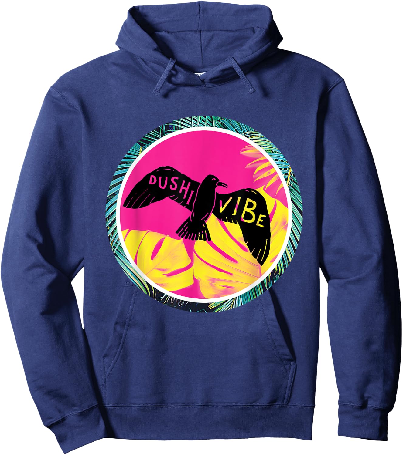 Aruba One Happy Island - Aruba Dushi Vibe Hoodie - Hoodie | Navy