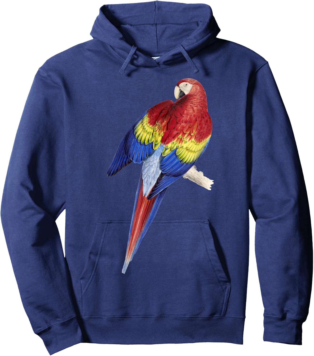 Parrot Scarlet Macaw Pet Owner Gift Scarlet Macaw Hoodie - Hoodie | Navy