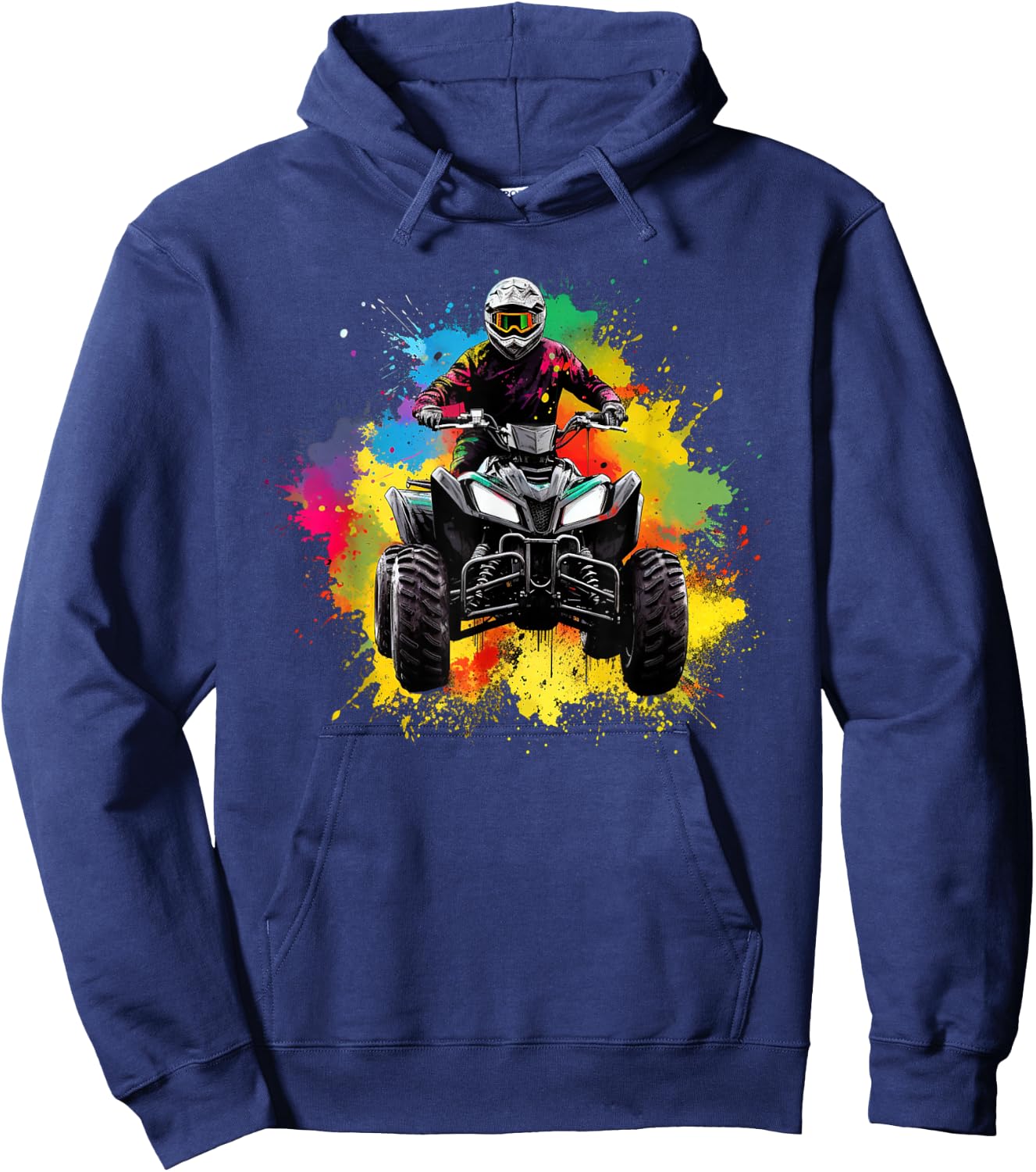 Cooles Quad für Dirtbiker Jungen und Mädchen Hoodie - Hoodie | Navy