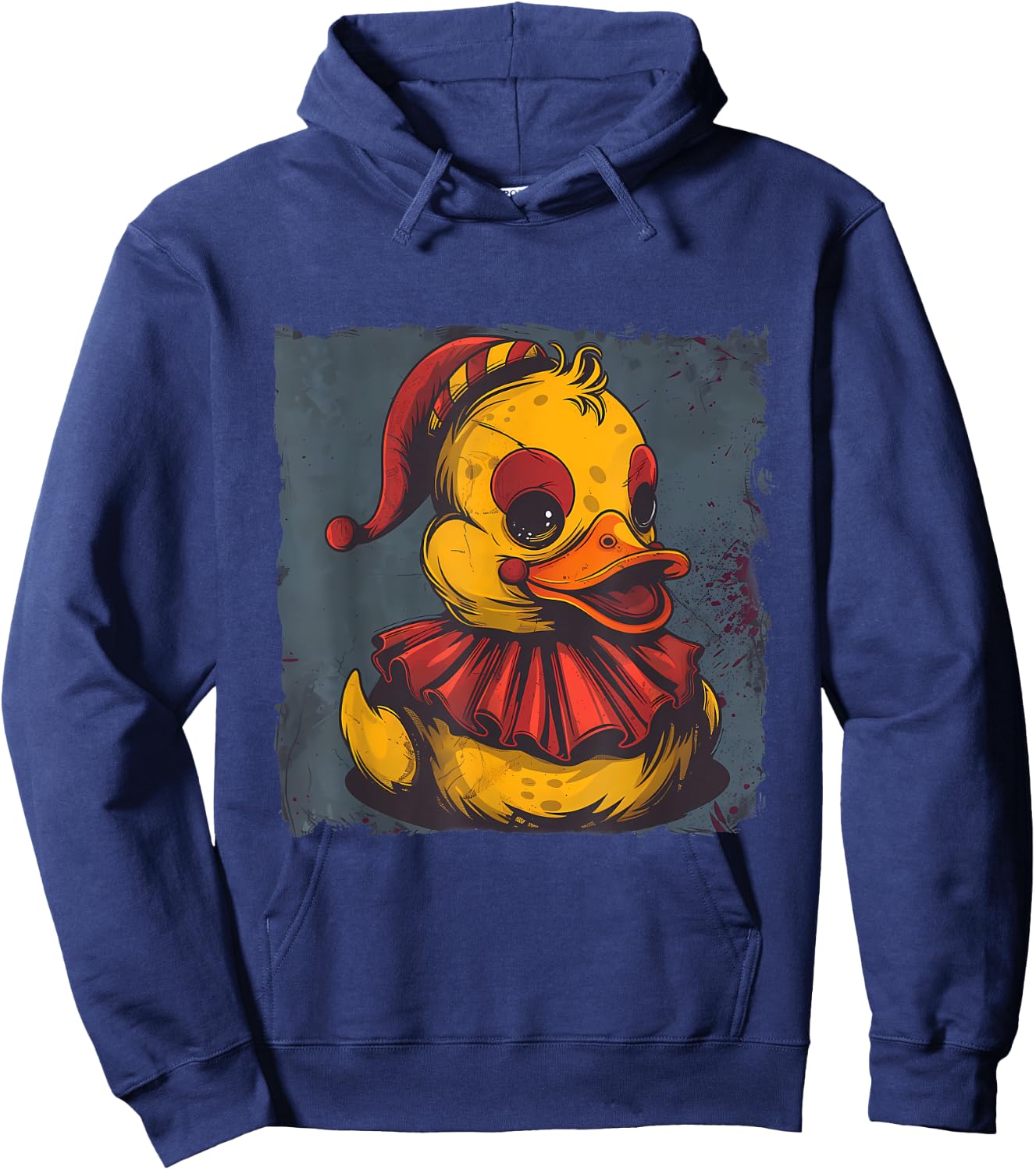 Rubber Duck Clown Rubber Duckie Circus Rubber Duckling Hoodie - Hoodie | Navy