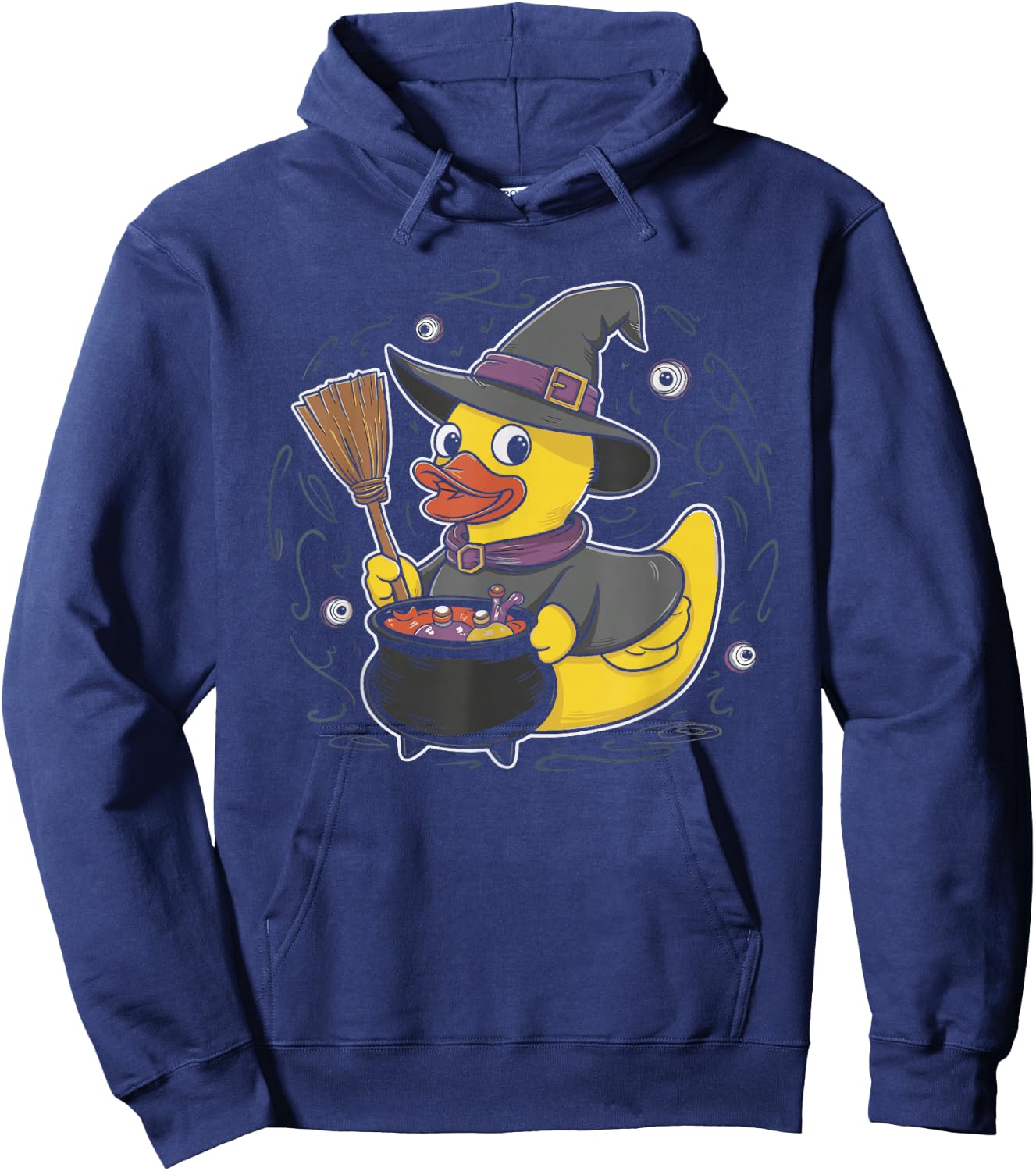 Rubber Duck Witch Rubber Duckie Costume Party Hoodie - Hoodie | Navy