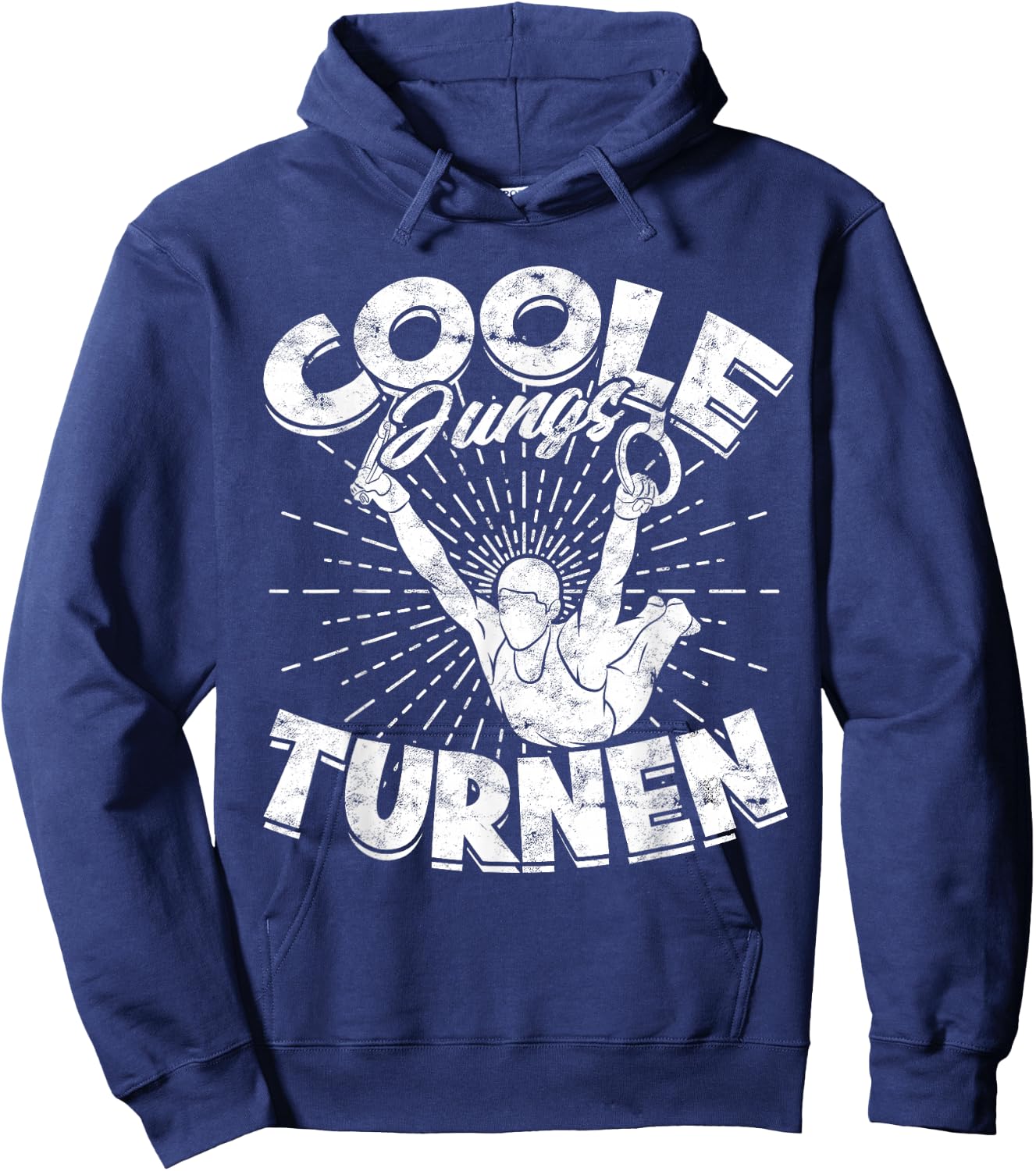 Kinder Jungen Turnen Geschenke Turner Coole Jungs Turnen - Schwarz, Kurzarm, S, Cartoon, Sport, Kinder, Jungen, Turner Hoodie - Hoodie | Navy